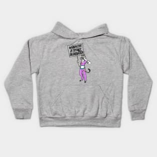 Weirdness is totally underrated Kids Hoodie